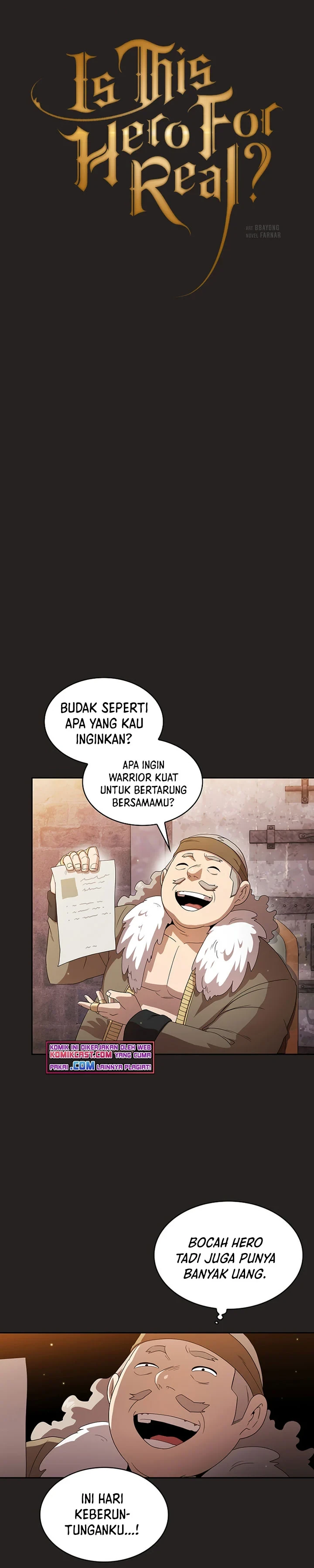Halaman 4 — Is This Hero for Real? Chapter 31