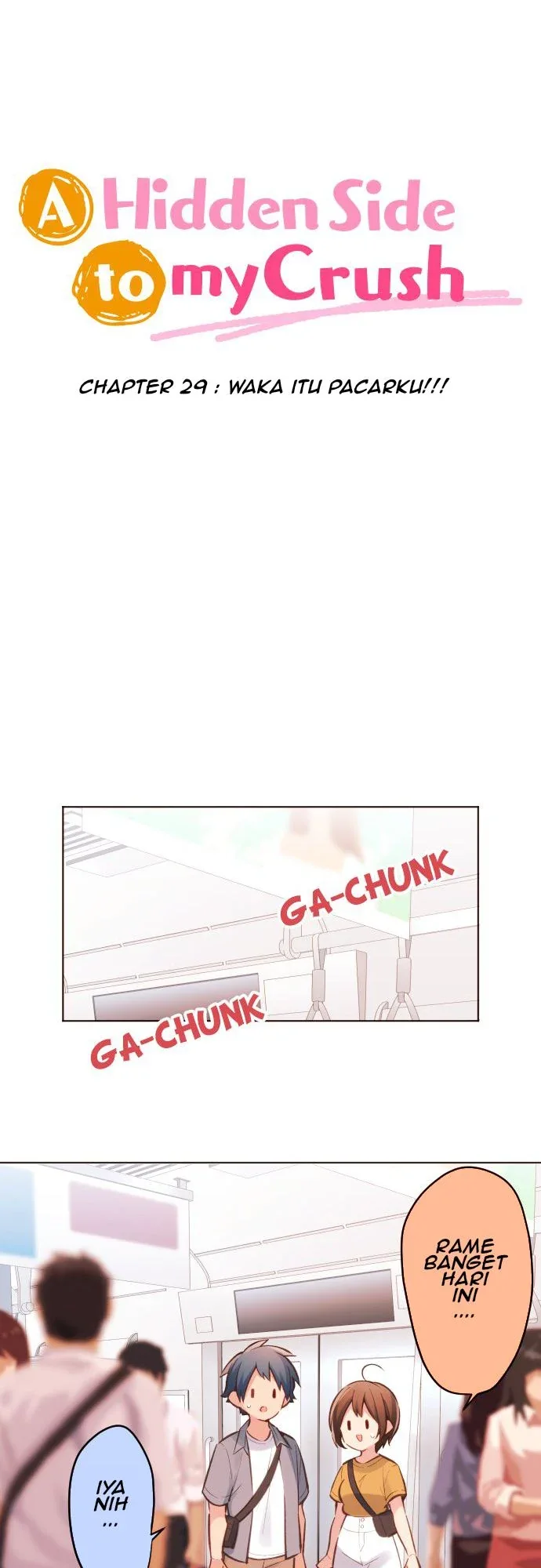 Halaman 4 — Waka-chan Is Flirty Again Chapter 29