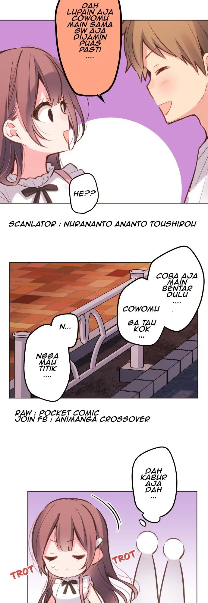 Halaman 13 — Waka-chan Is Flirty Again Chapter 29
