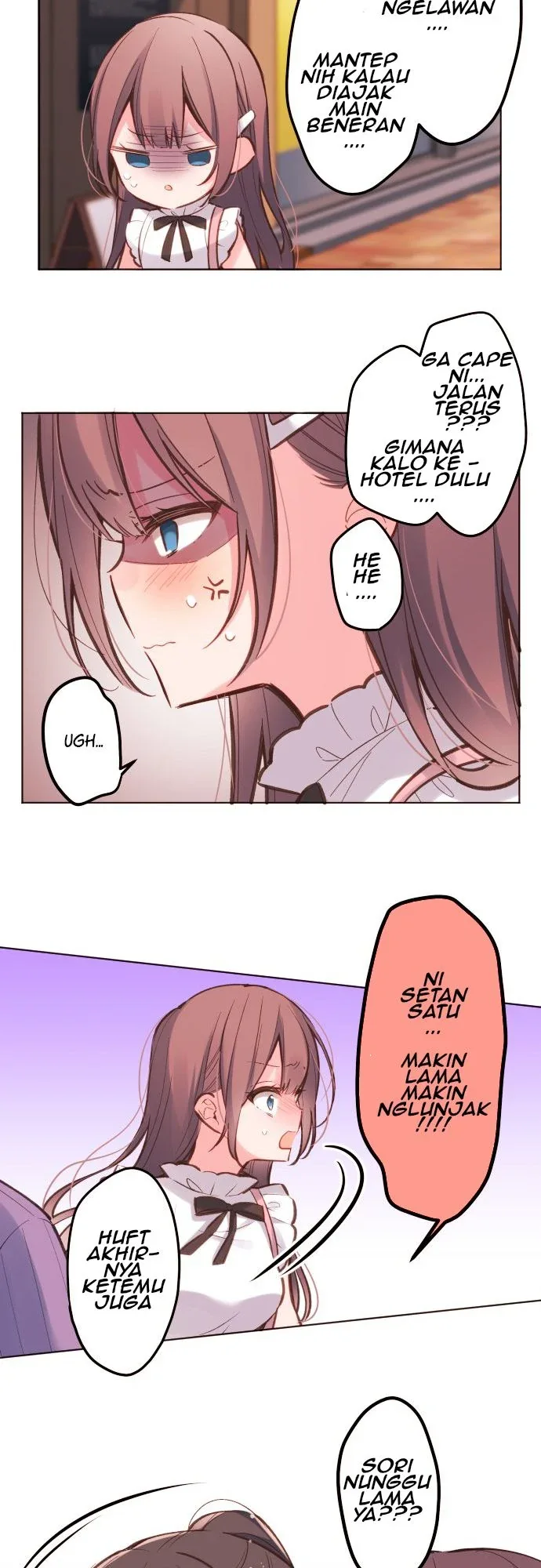Halaman 16 — Waka-chan Is Flirty Again Chapter 29