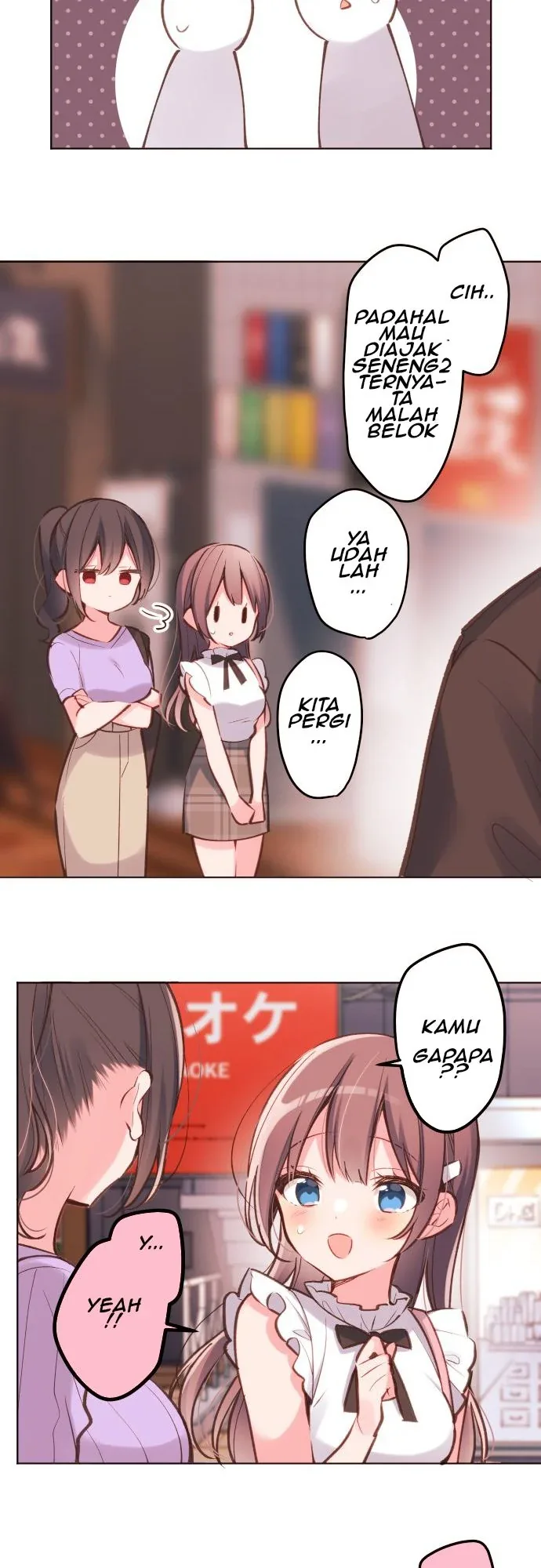 Halaman 21 — Waka-chan Is Flirty Again Chapter 29