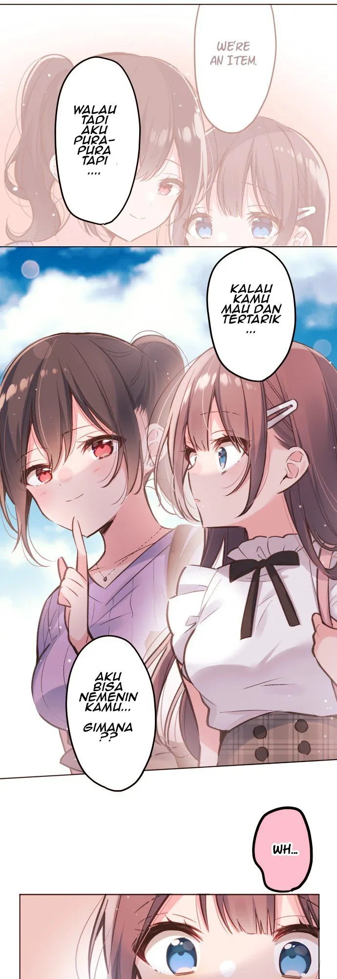 Halaman 26 — Waka-chan Is Flirty Again Chapter 29