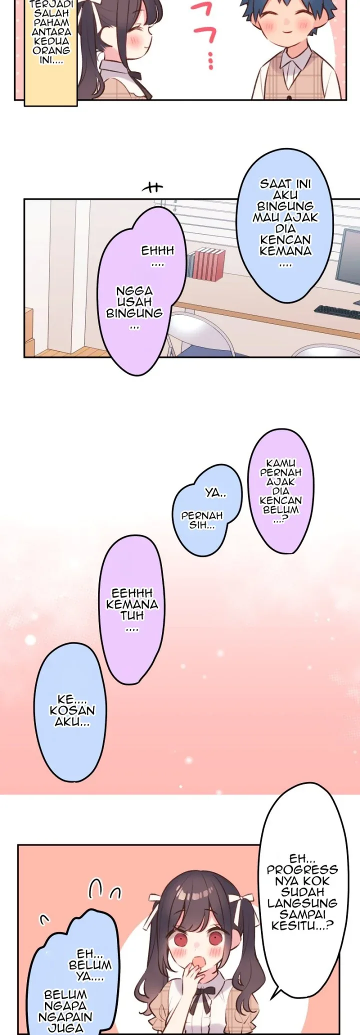 Halaman 5 — Waka-chan Is Flirty Again Chapter 95