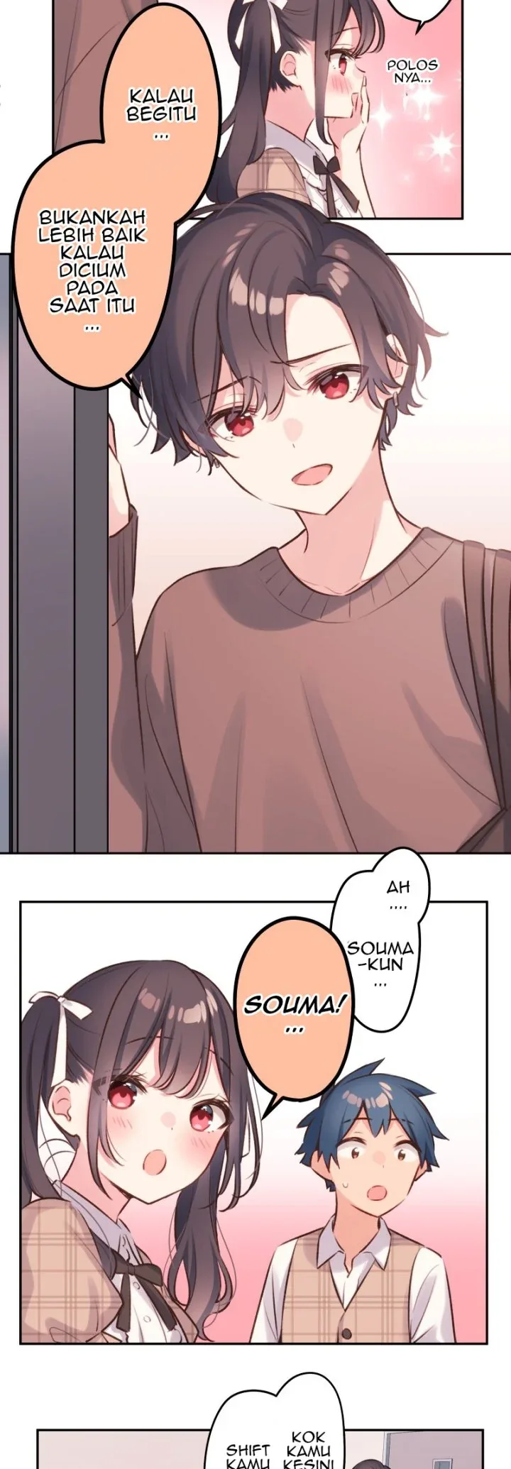 Halaman 7 — Waka-chan Is Flirty Again Chapter 95