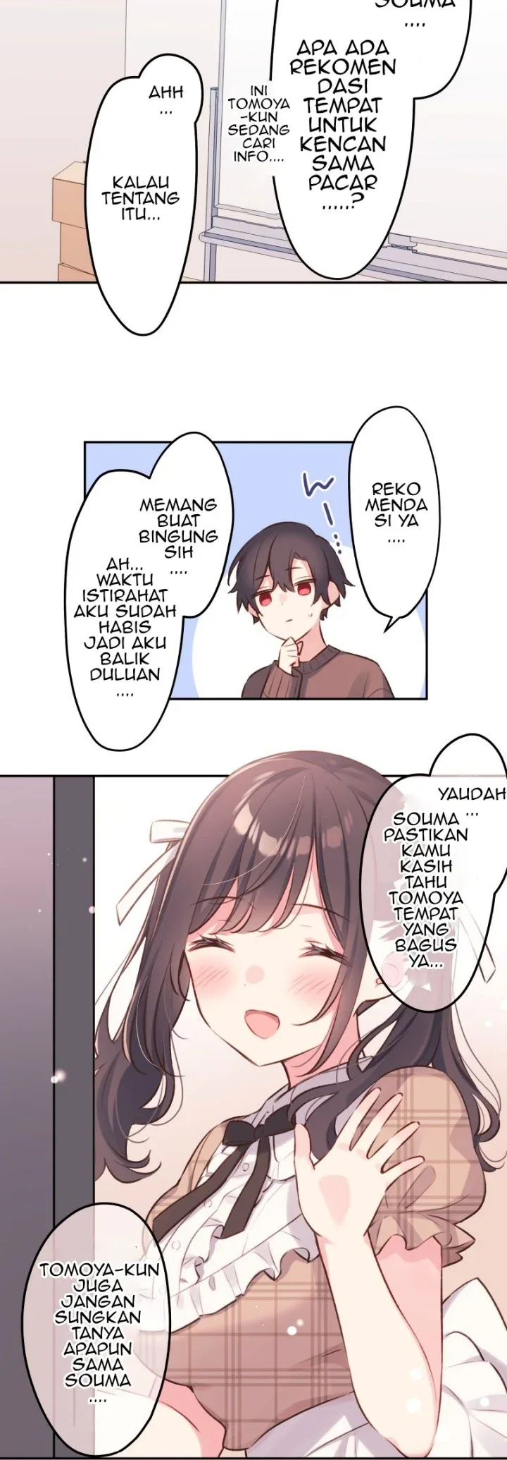 Halaman 13 — Waka-chan Is Flirty Again Chapter 95