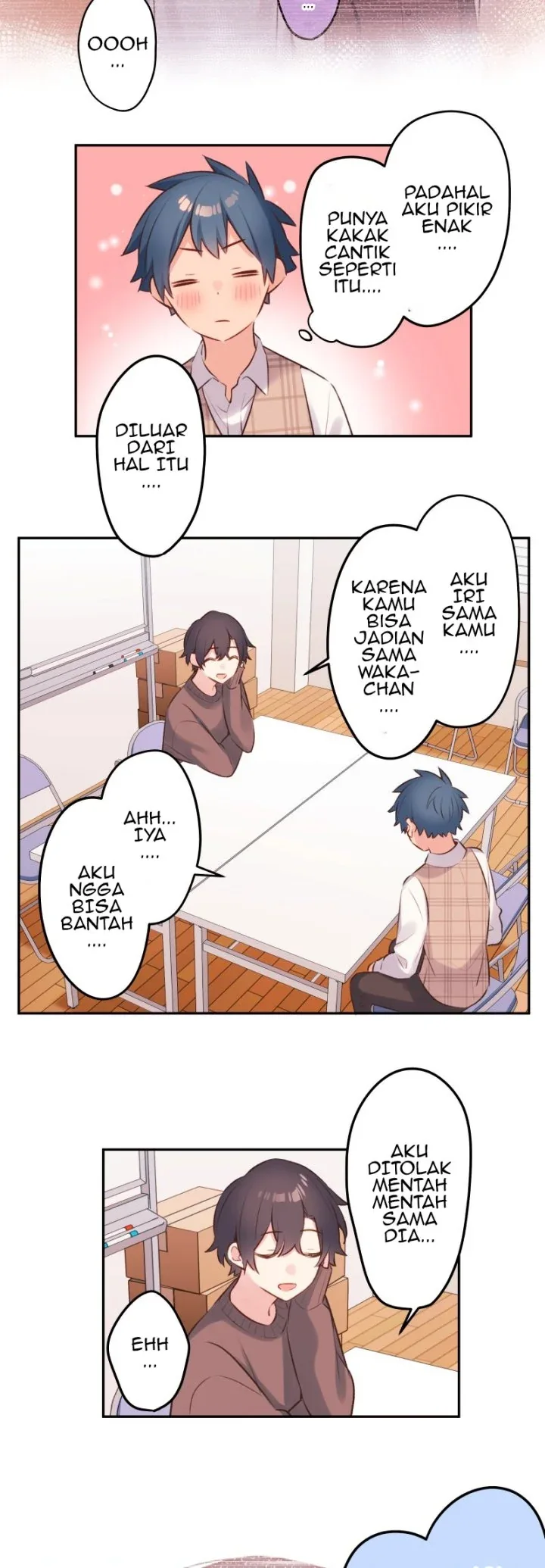 Halaman 15 — Waka-chan Is Flirty Again Chapter 95