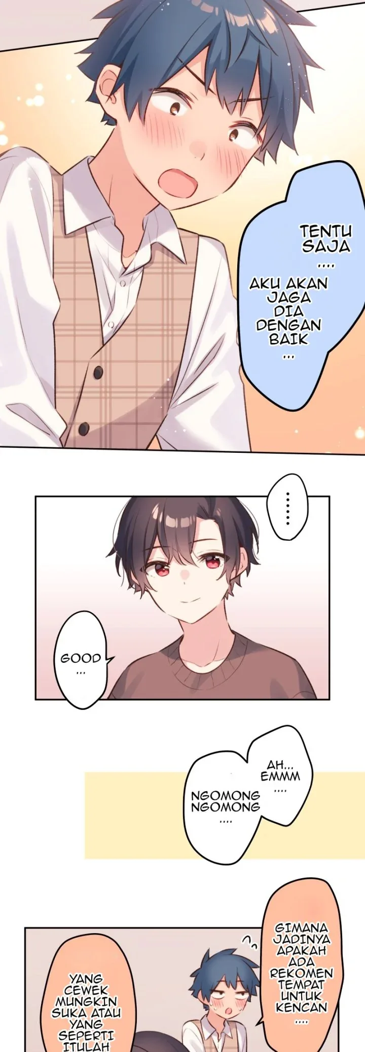 Halaman 17 — Waka-chan Is Flirty Again Chapter 95