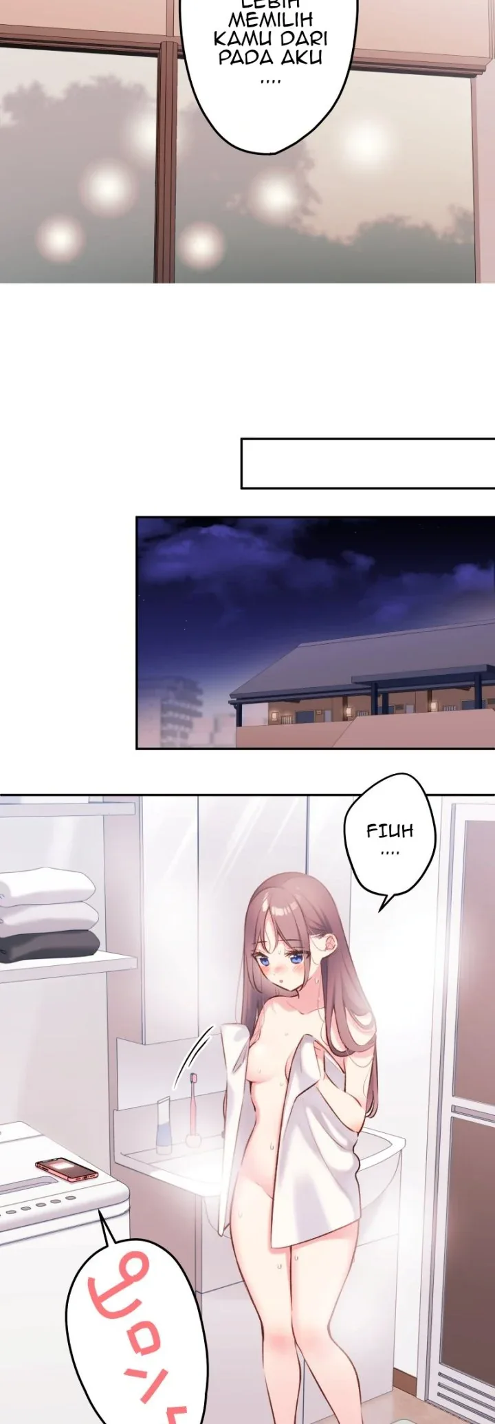 Halaman 19 — Waka-chan Is Flirty Again Chapter 95