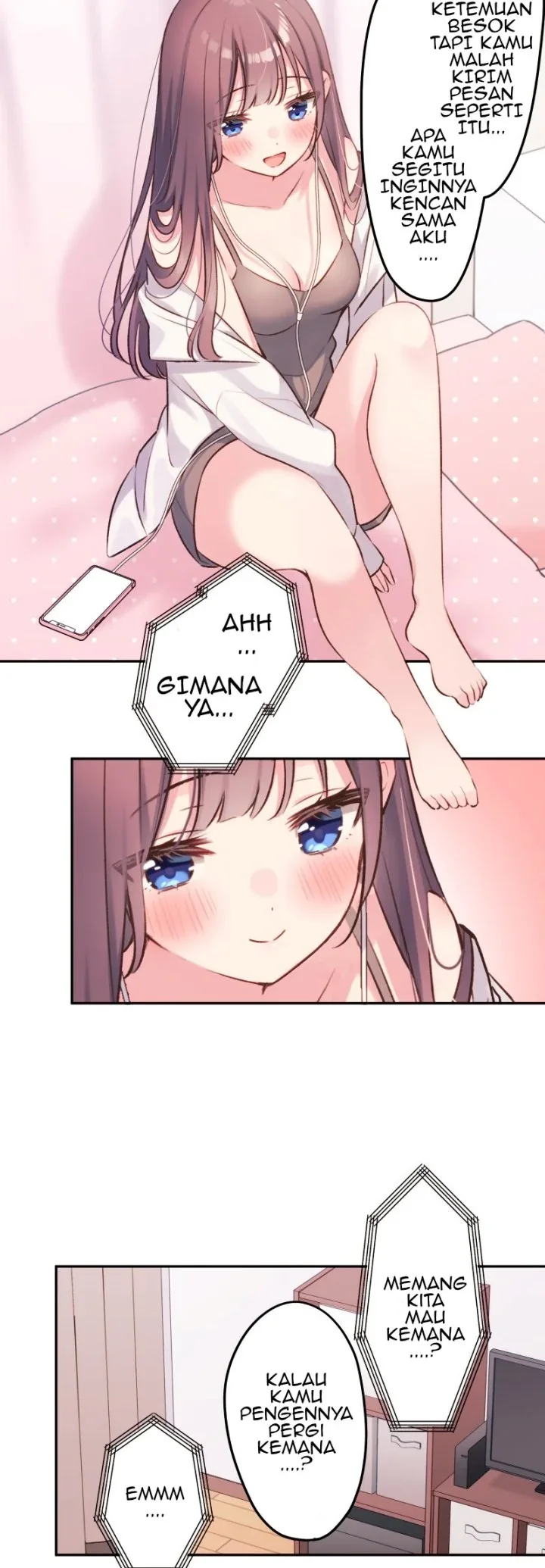 Halaman 21 — Waka-chan Is Flirty Again Chapter 95