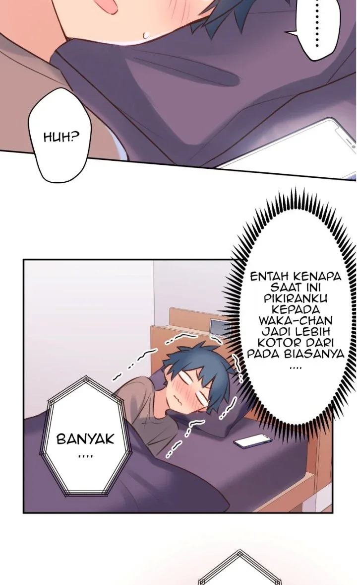 Halaman 32 — Waka-chan Is Flirty Again Chapter 95