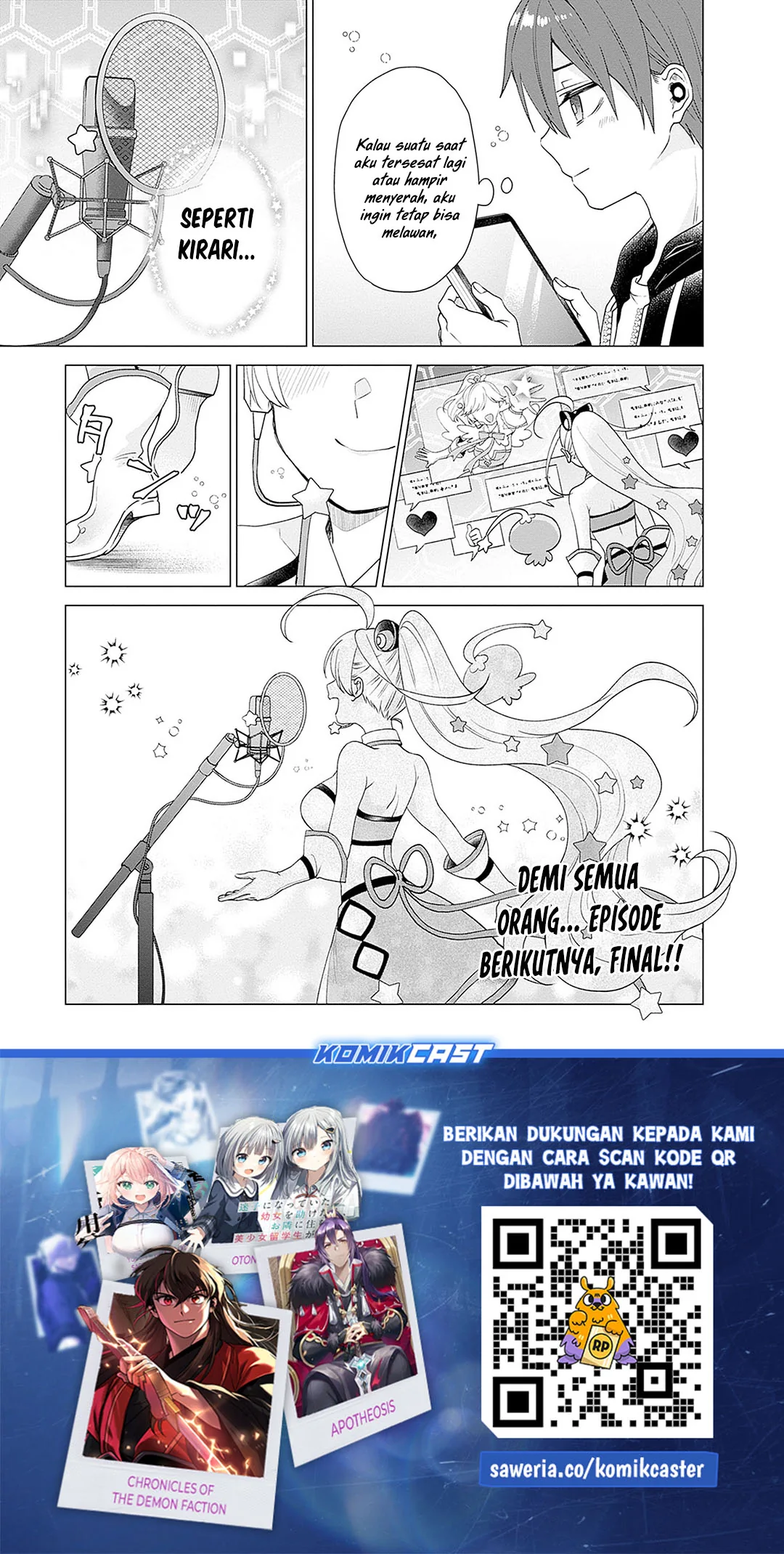 Halaman 24 — VTuber wa Mama Naranai! Chapter 26