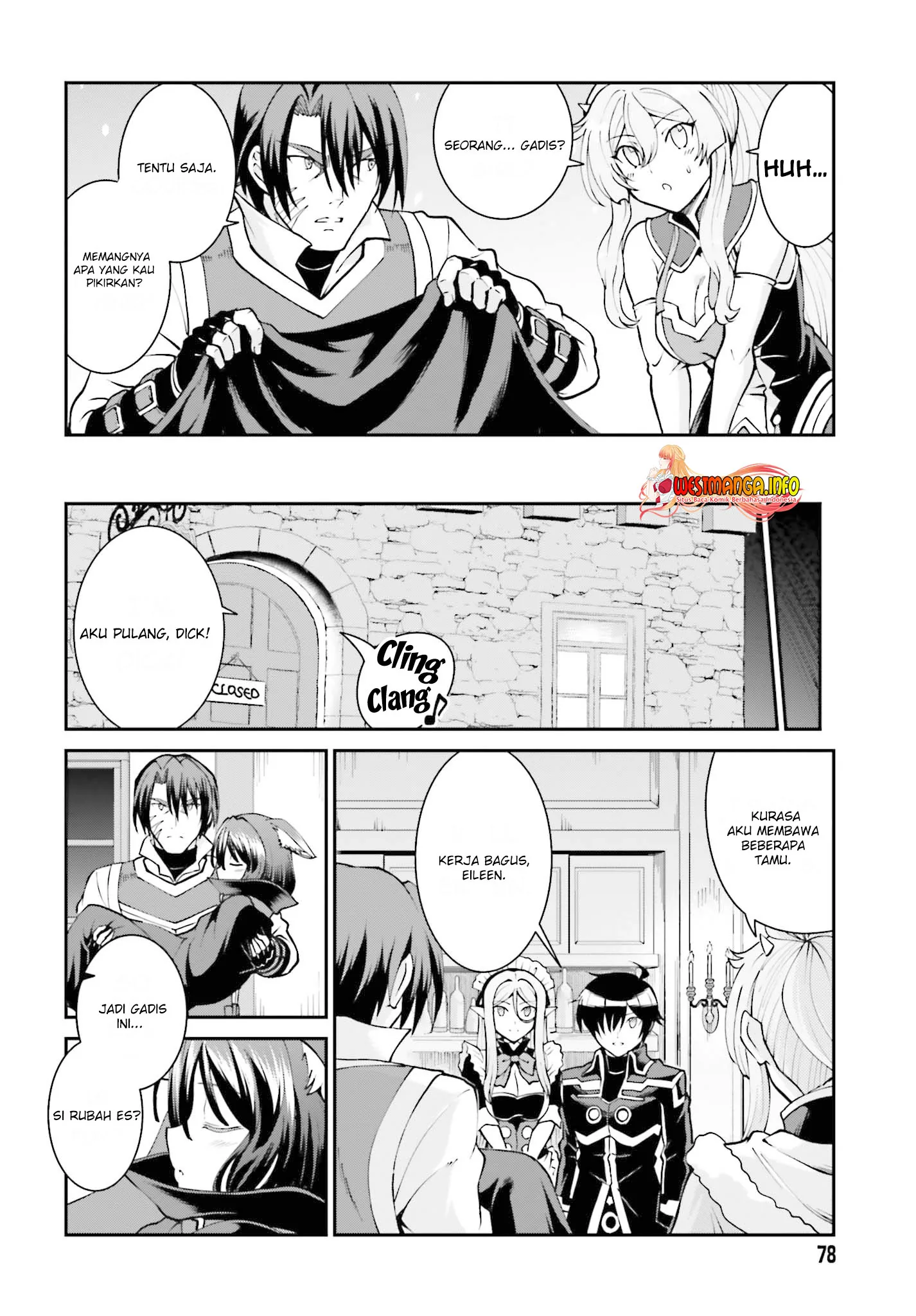 Halaman 9 — Maou Toubatsu shita Ato, Medachitakunai node Guild Master ni Natta Chapter 25