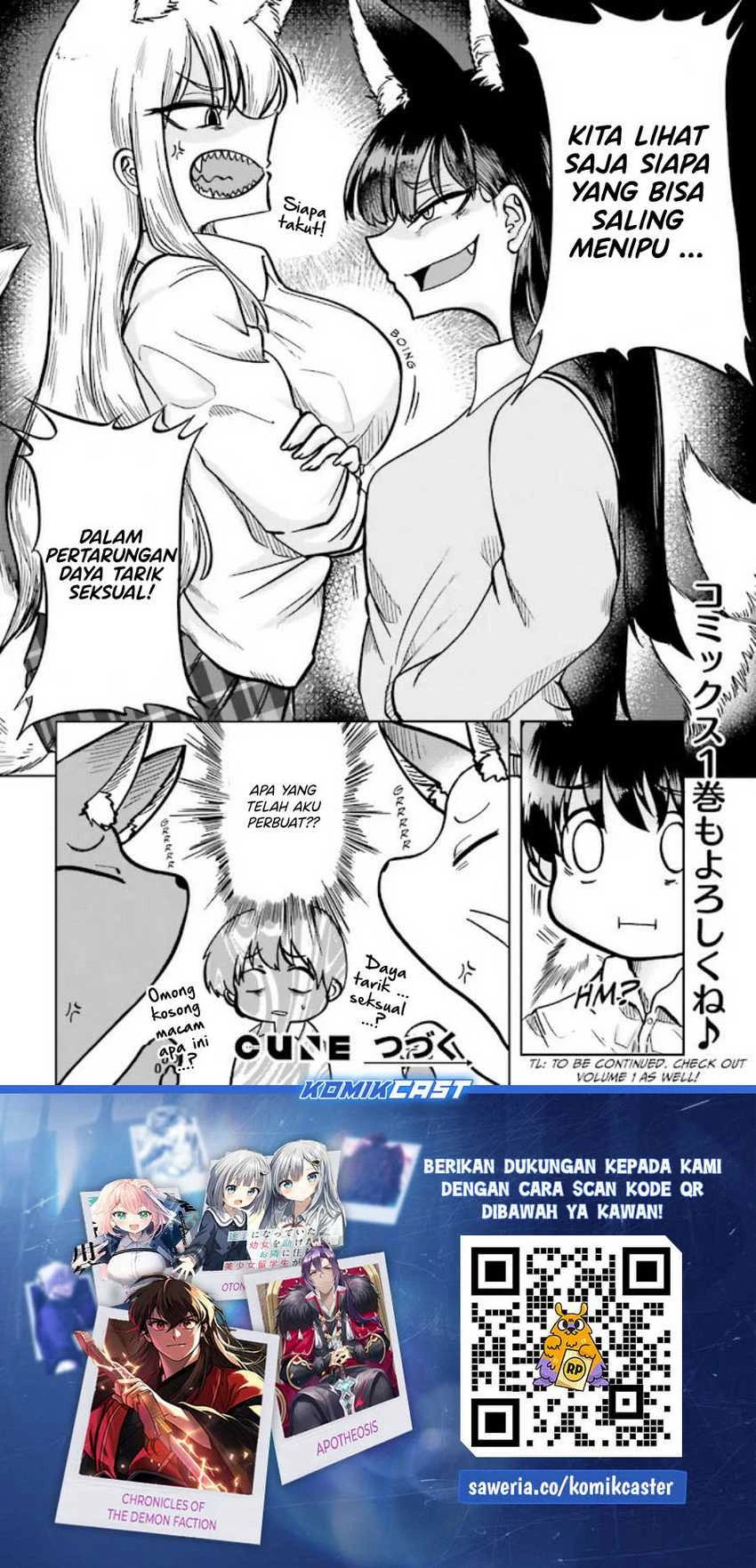Halaman 9 — Okitsune Gal no Katabami-san Chapter 9