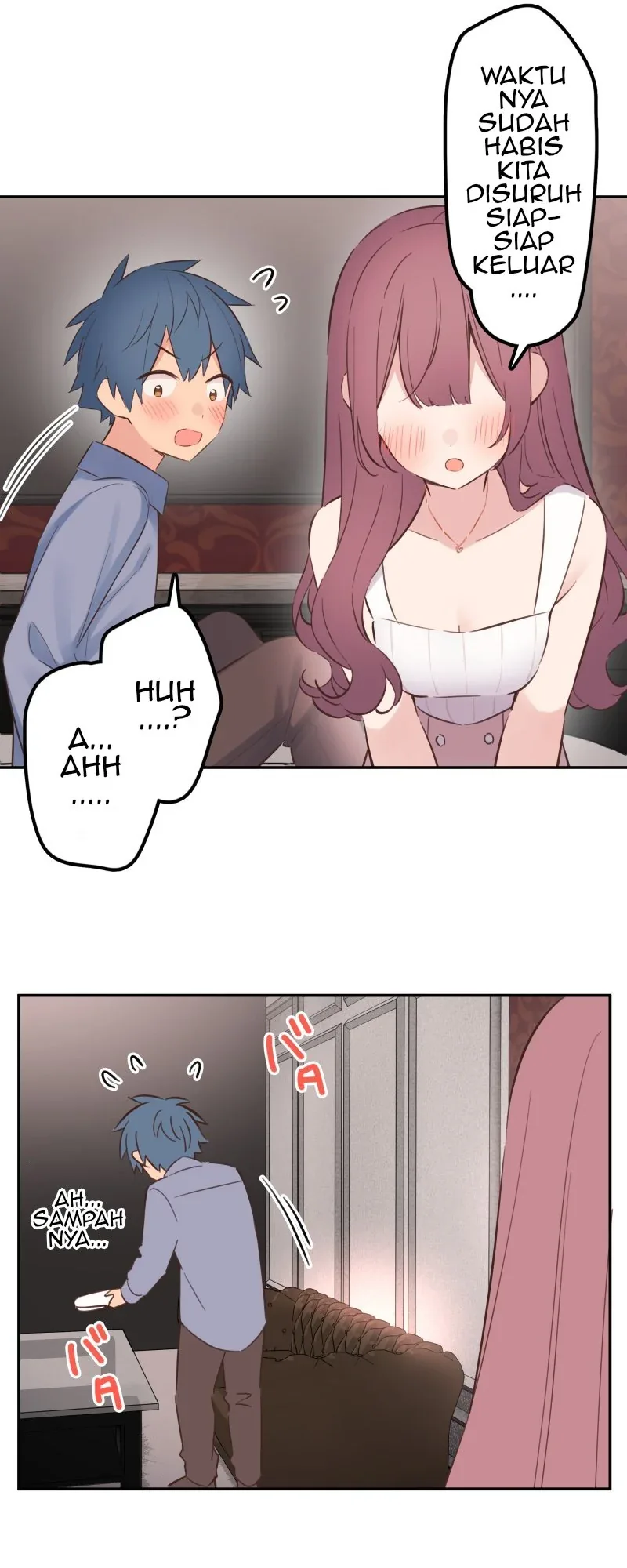 Halaman 19 — Waka-chan Is Flirty Again Chapter 164