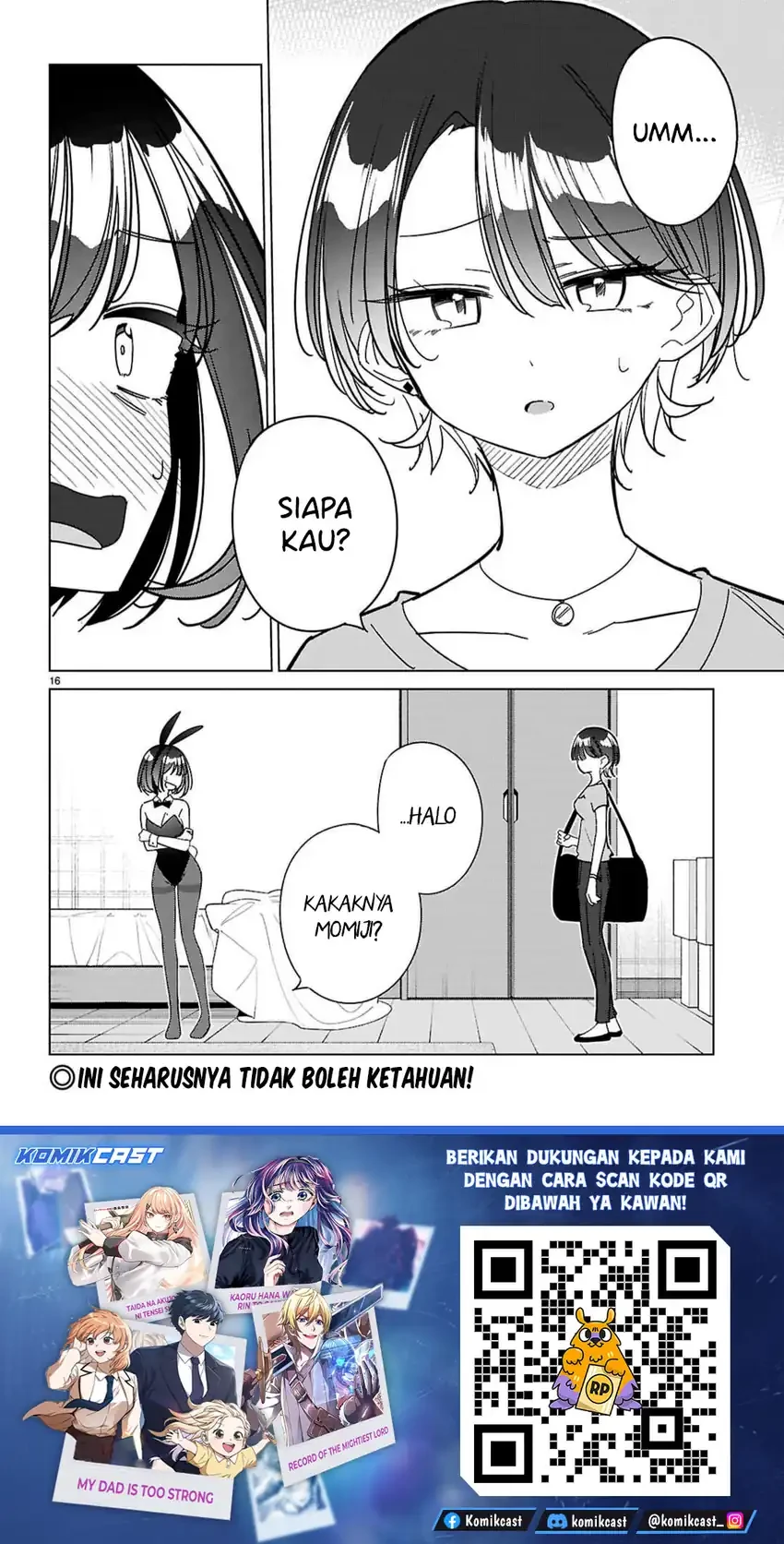 Halaman 15 — Multiverse no Watashi, Koishite Ii desu ka? Chapter 9