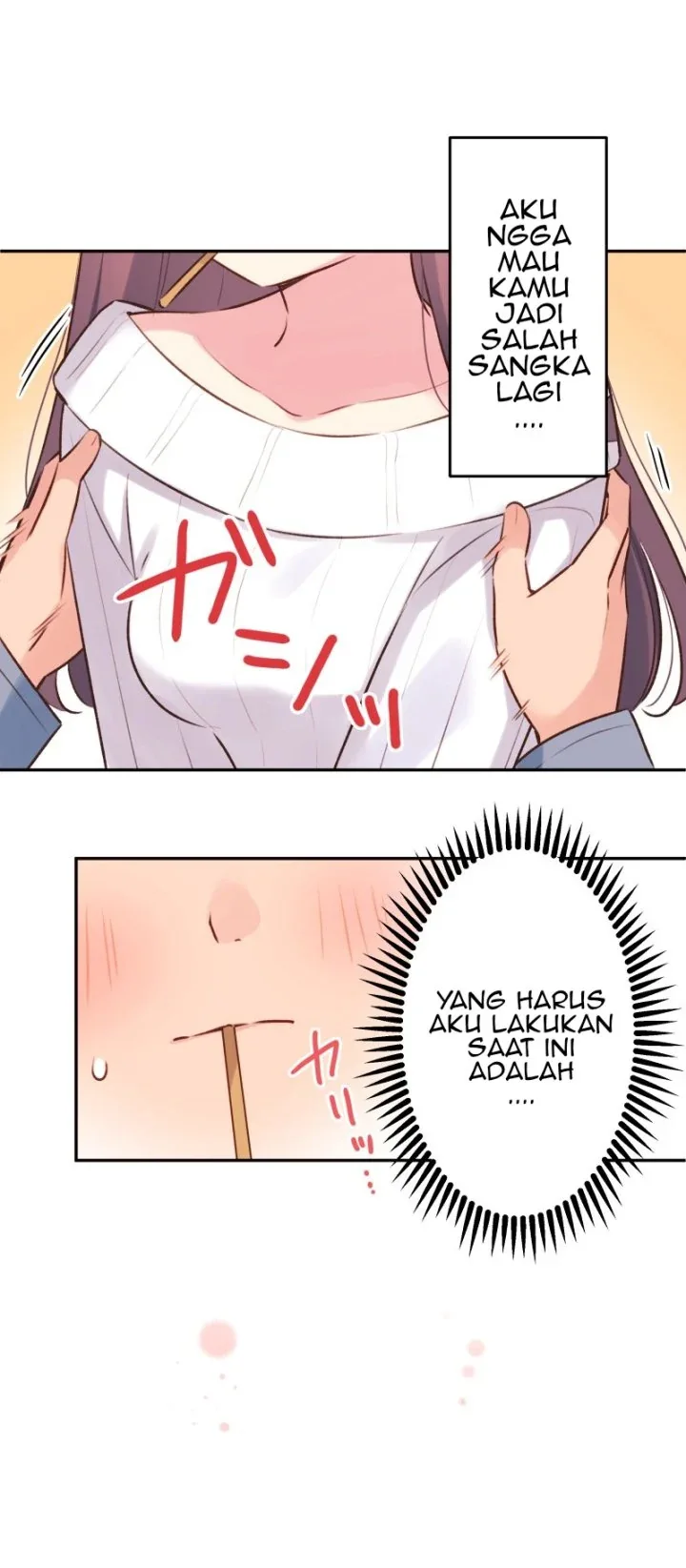 Halaman 3 — Waka-chan Is Flirty Again Chapter 94