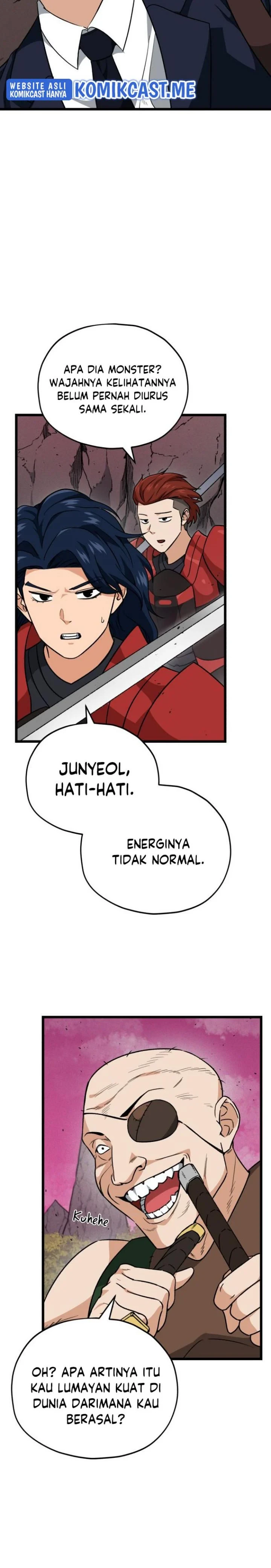 Halaman 21 — My Dad Is Too Strong Chapter 100