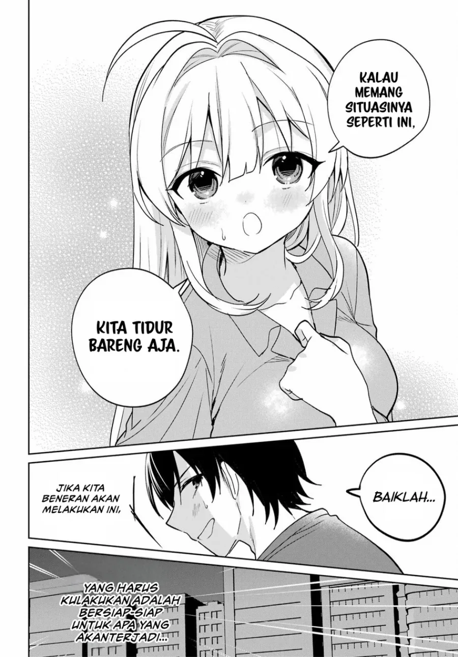 Halaman 10 — Remote Jugyou ni Nattara Class 1 no Bishoujo to Doukyo suru Koto ni Natta Chapter 19