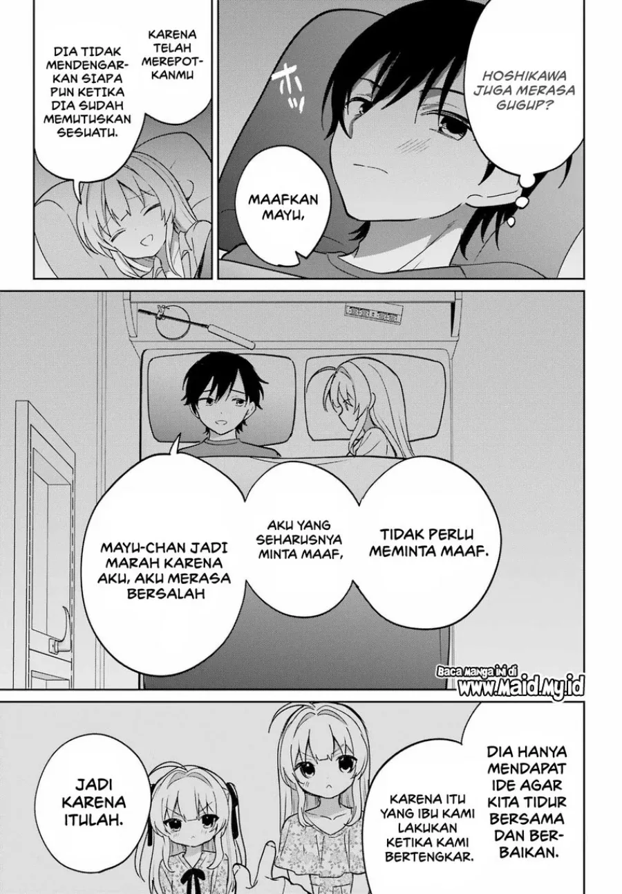 Halaman 15 — Remote Jugyou ni Nattara Class 1 no Bishoujo to Doukyo suru Koto ni Natta Chapter 19