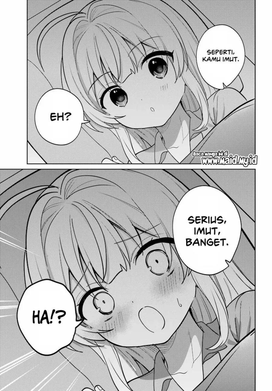 Halaman 27 — Remote Jugyou ni Nattara Class 1 no Bishoujo to Doukyo suru Koto ni Natta Chapter 19