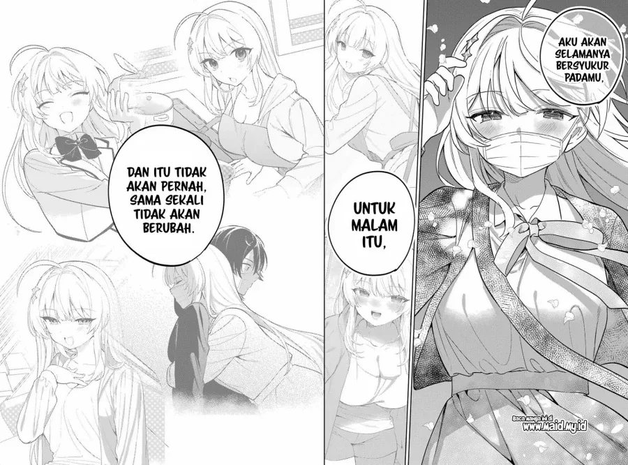 Halaman 31 — Remote Jugyou ni Nattara Class 1 no Bishoujo to Doukyo suru Koto ni Natta Chapter 19
