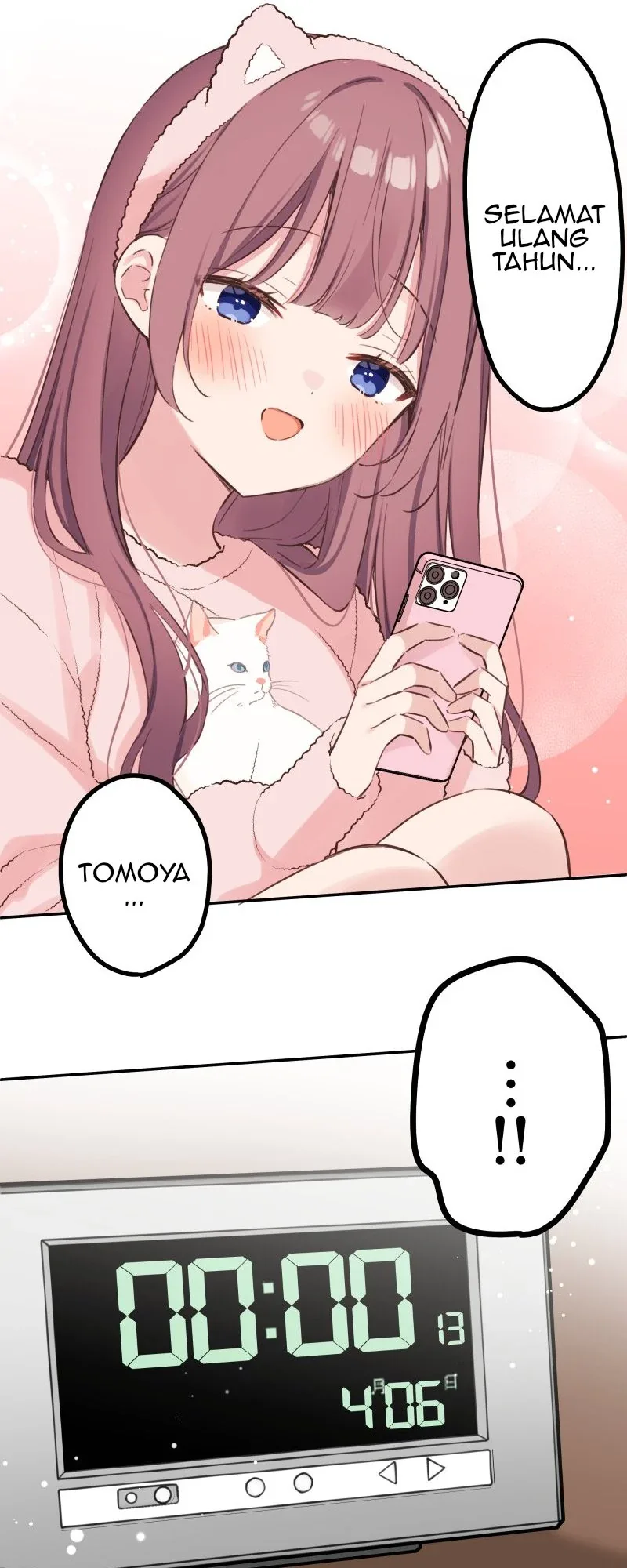Halaman 6 — Waka-chan Is Flirty Again Chapter 160