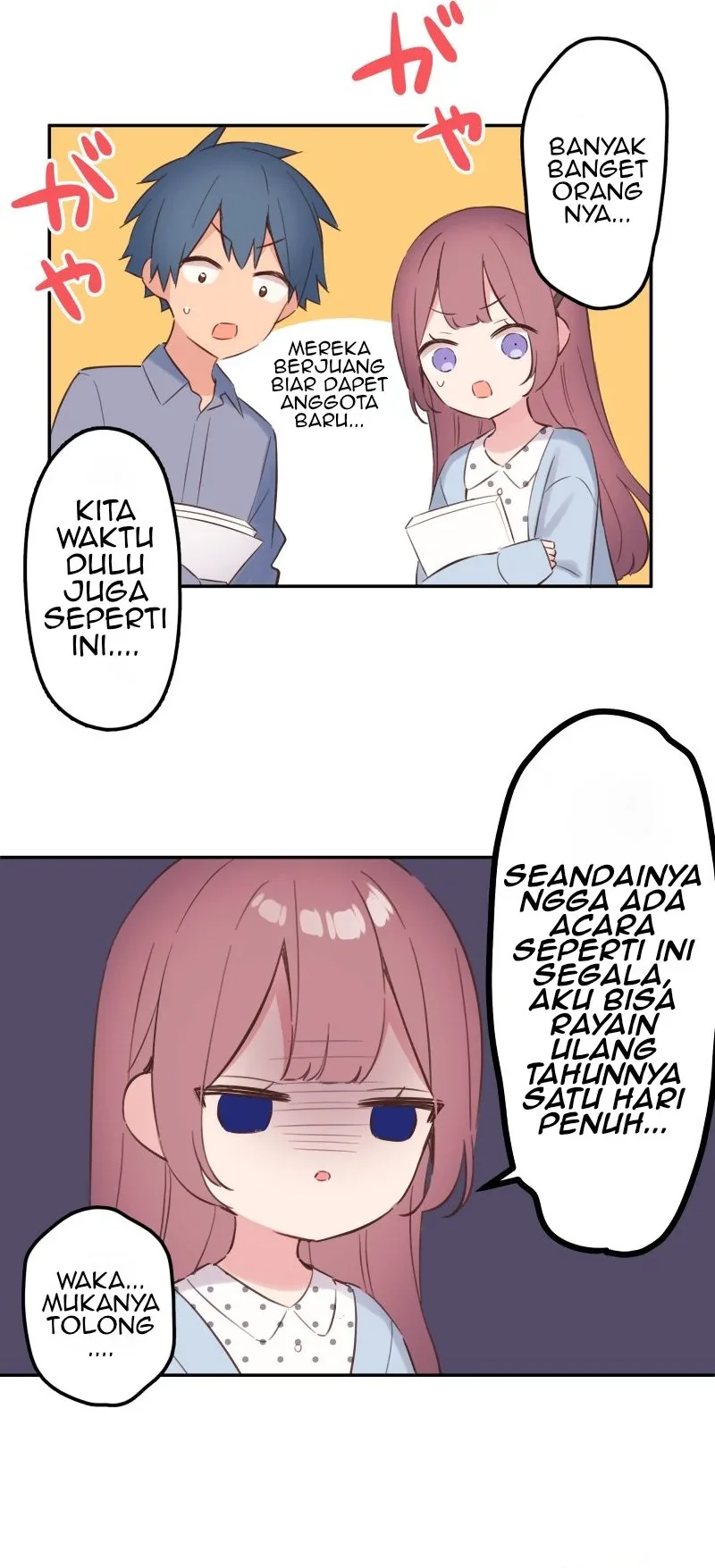 Halaman 17 — Waka-chan Is Flirty Again Chapter 160