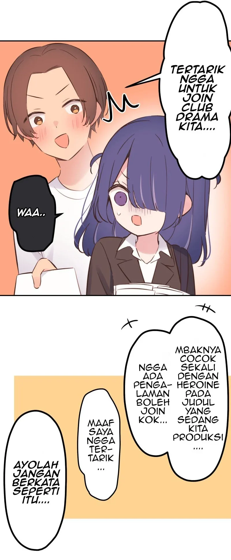 Halaman 23 — Waka-chan Is Flirty Again Chapter 160