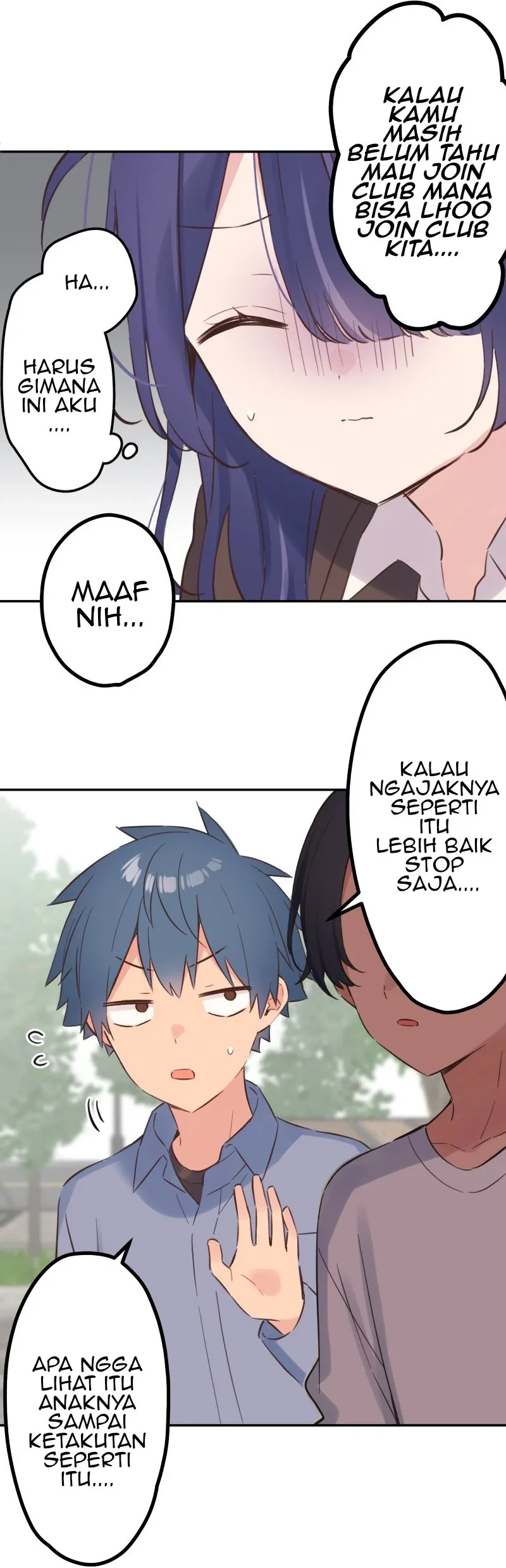 Halaman 25 — Waka-chan Is Flirty Again Chapter 160