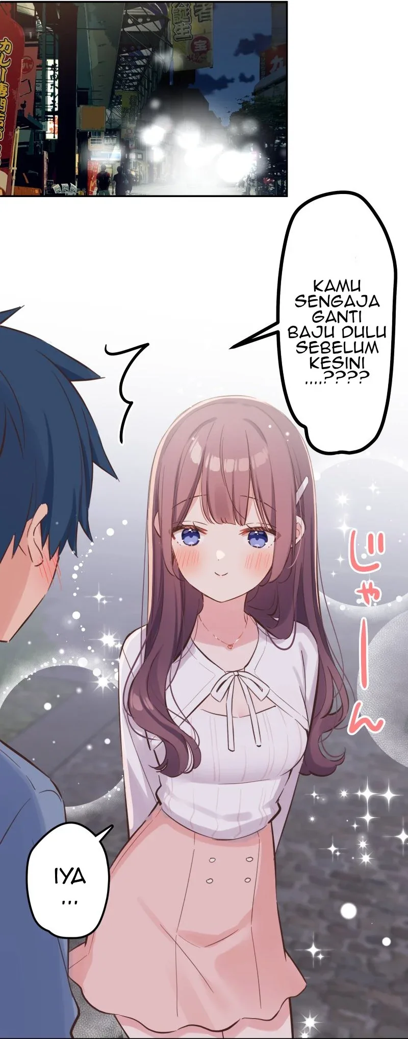 Halaman 33 — Waka-chan Is Flirty Again Chapter 160