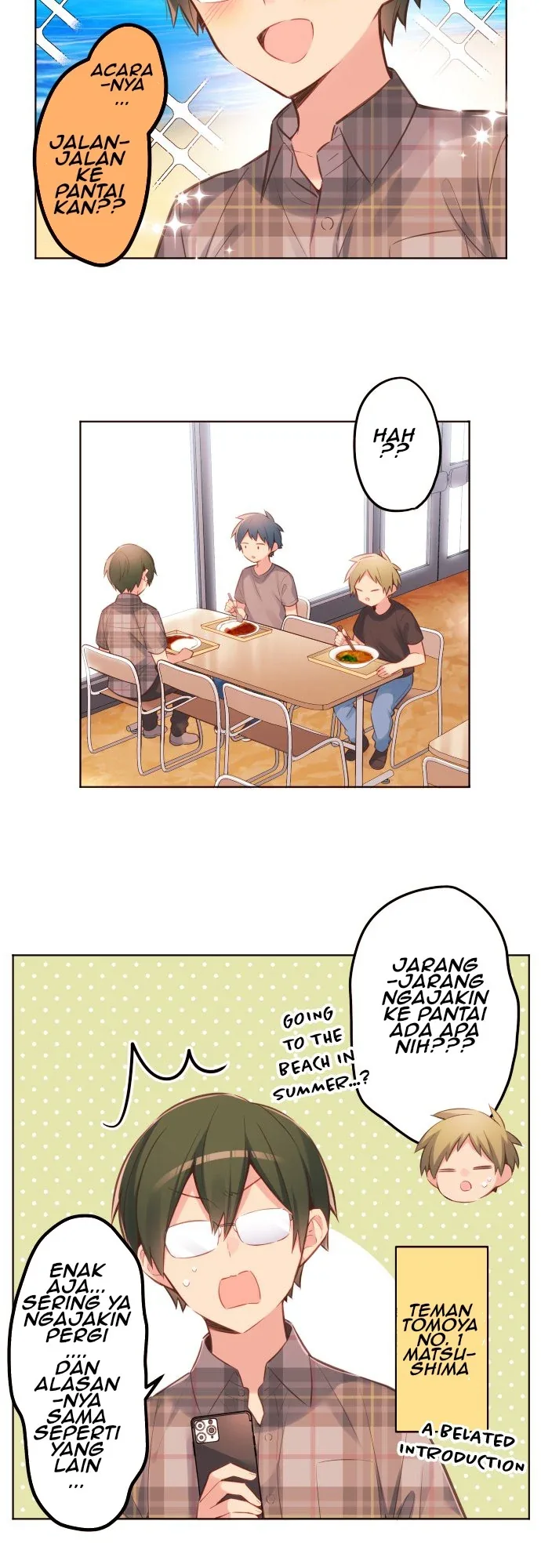 Halaman 6 — Waka-chan Is Flirty Again Chapter 31