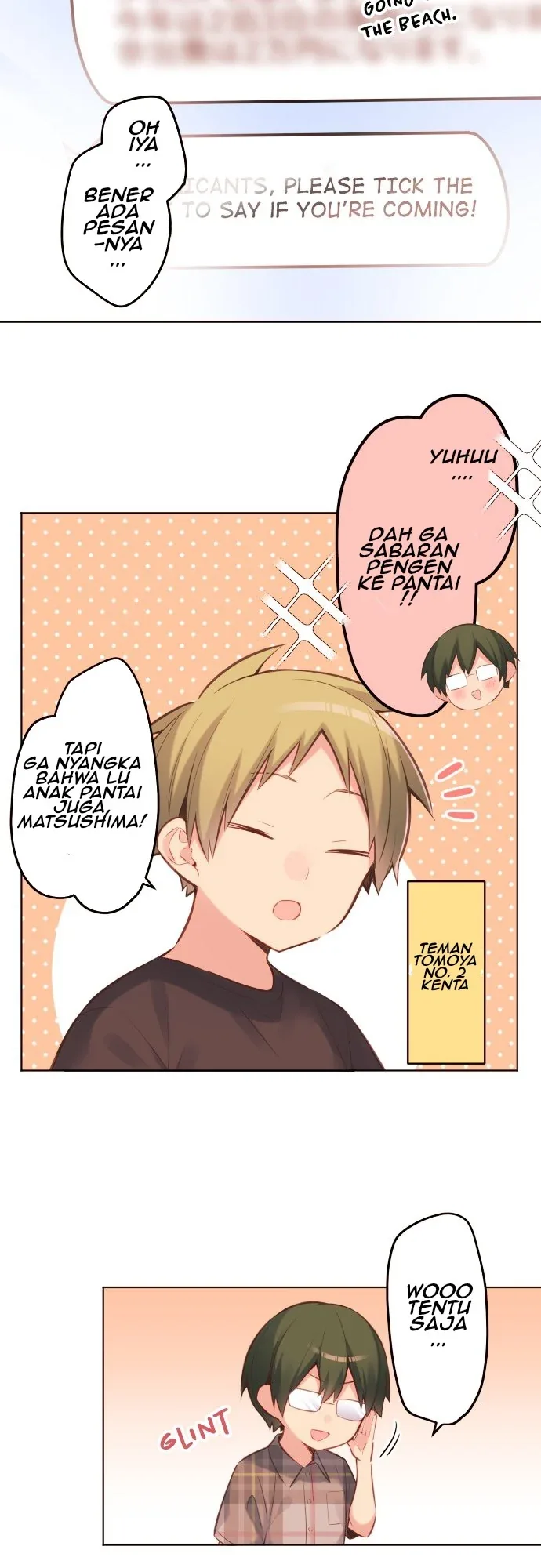 Halaman 8 — Waka-chan Is Flirty Again Chapter 31