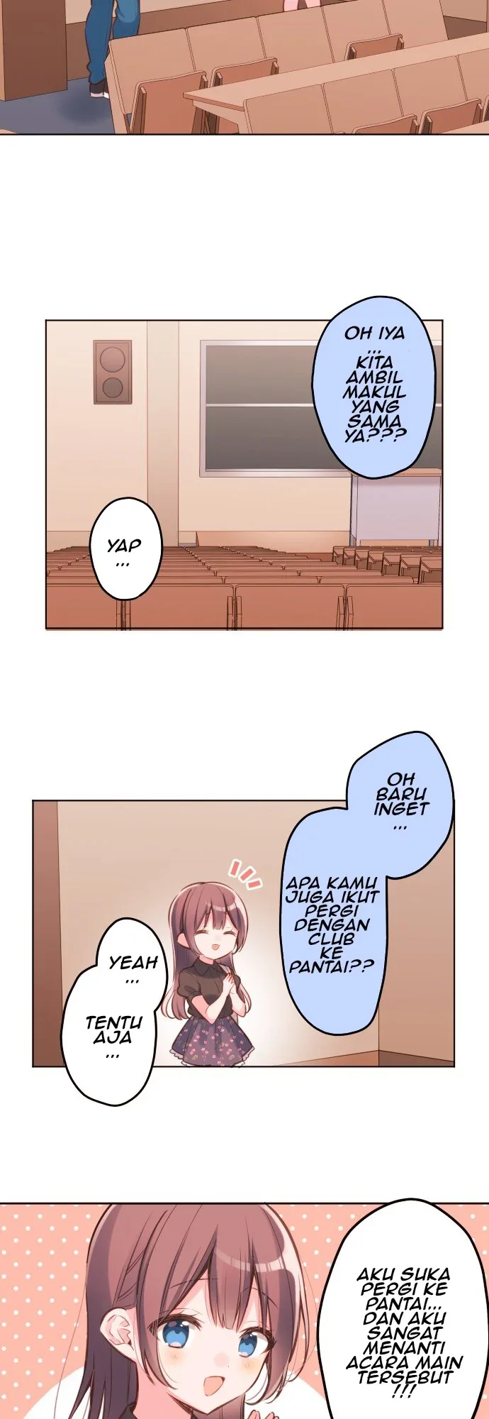 Halaman 14 — Waka-chan Is Flirty Again Chapter 31