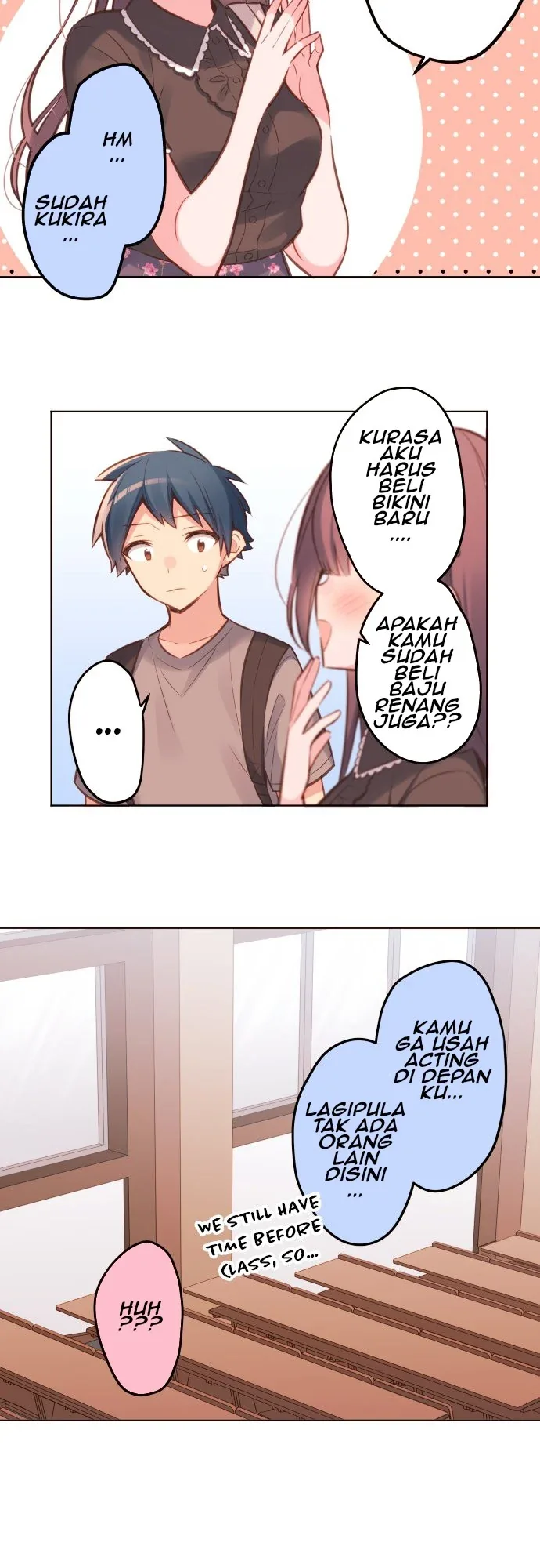 Halaman 15 — Waka-chan Is Flirty Again Chapter 31