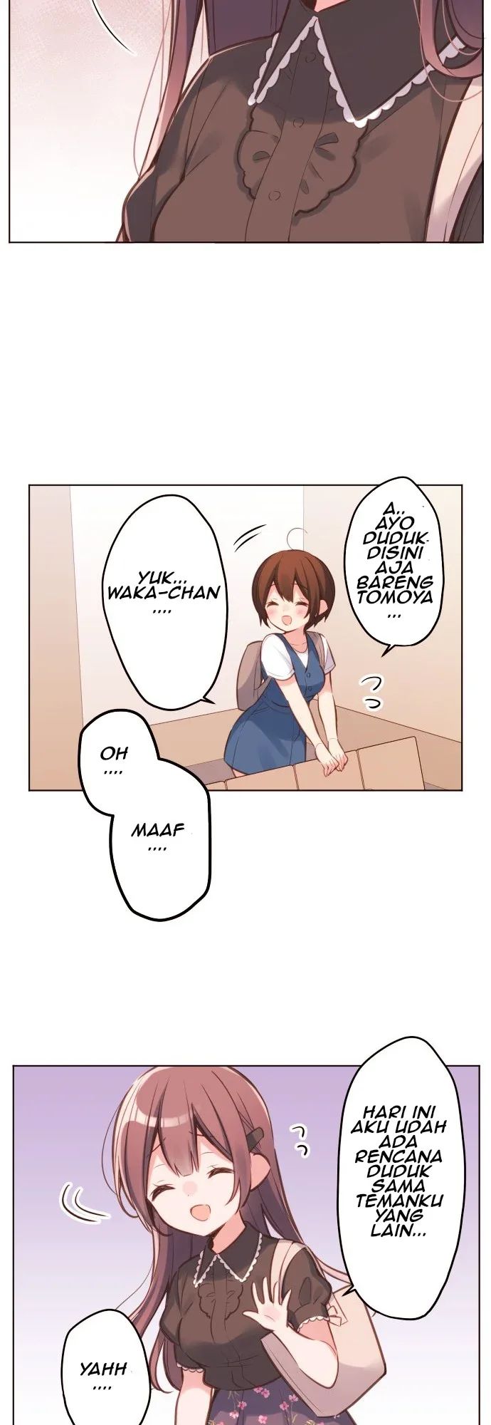 Halaman 19 — Waka-chan Is Flirty Again Chapter 31