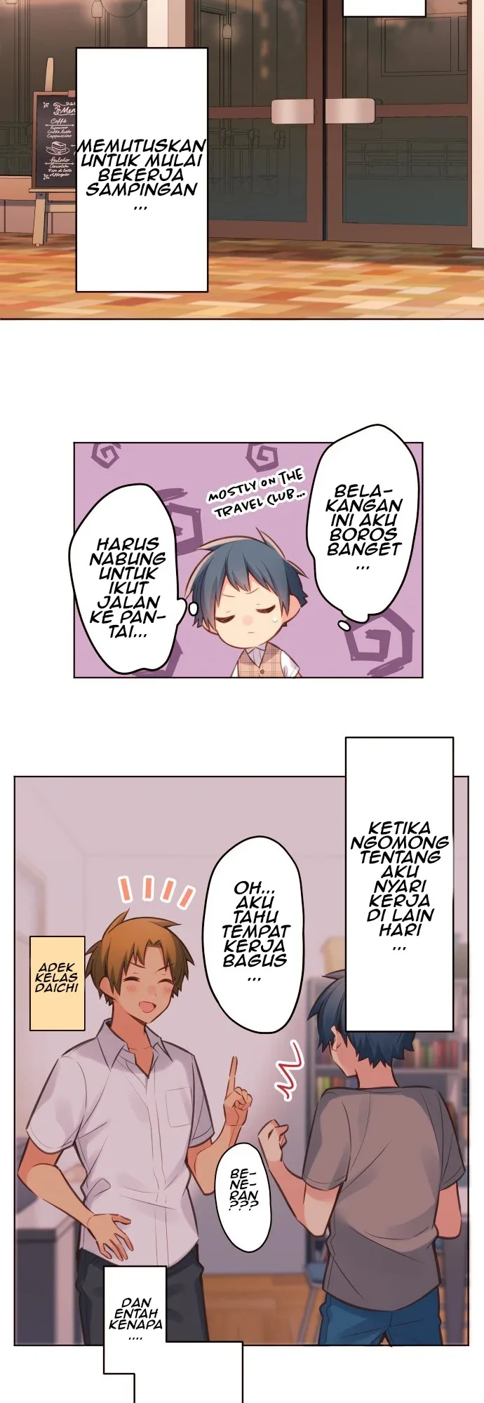 Halaman 23 — Waka-chan Is Flirty Again Chapter 31