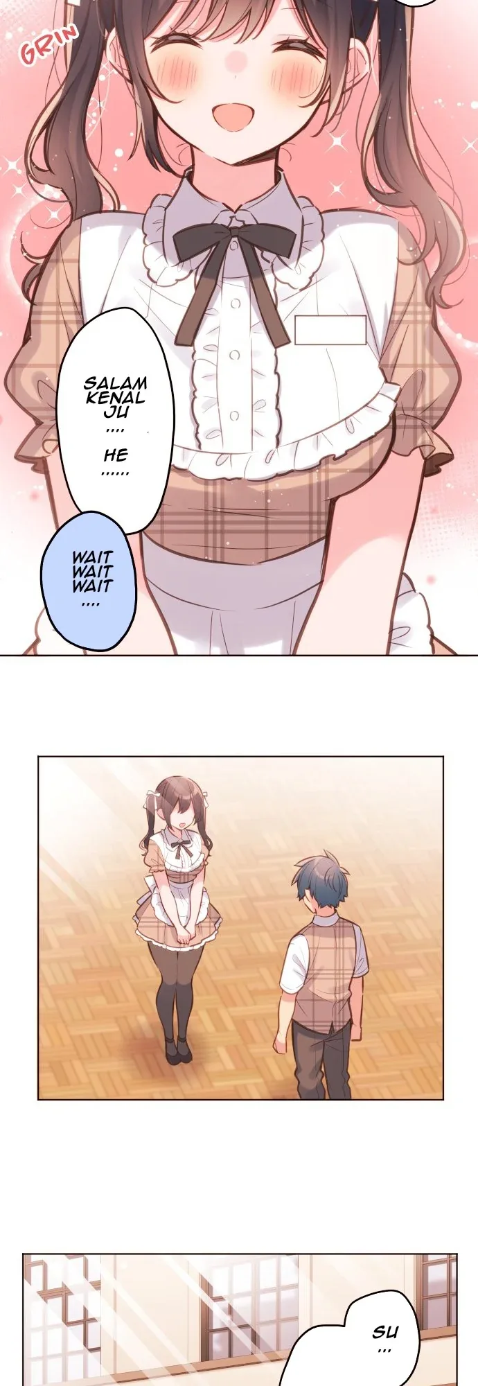 Halaman 28 — Waka-chan Is Flirty Again Chapter 31