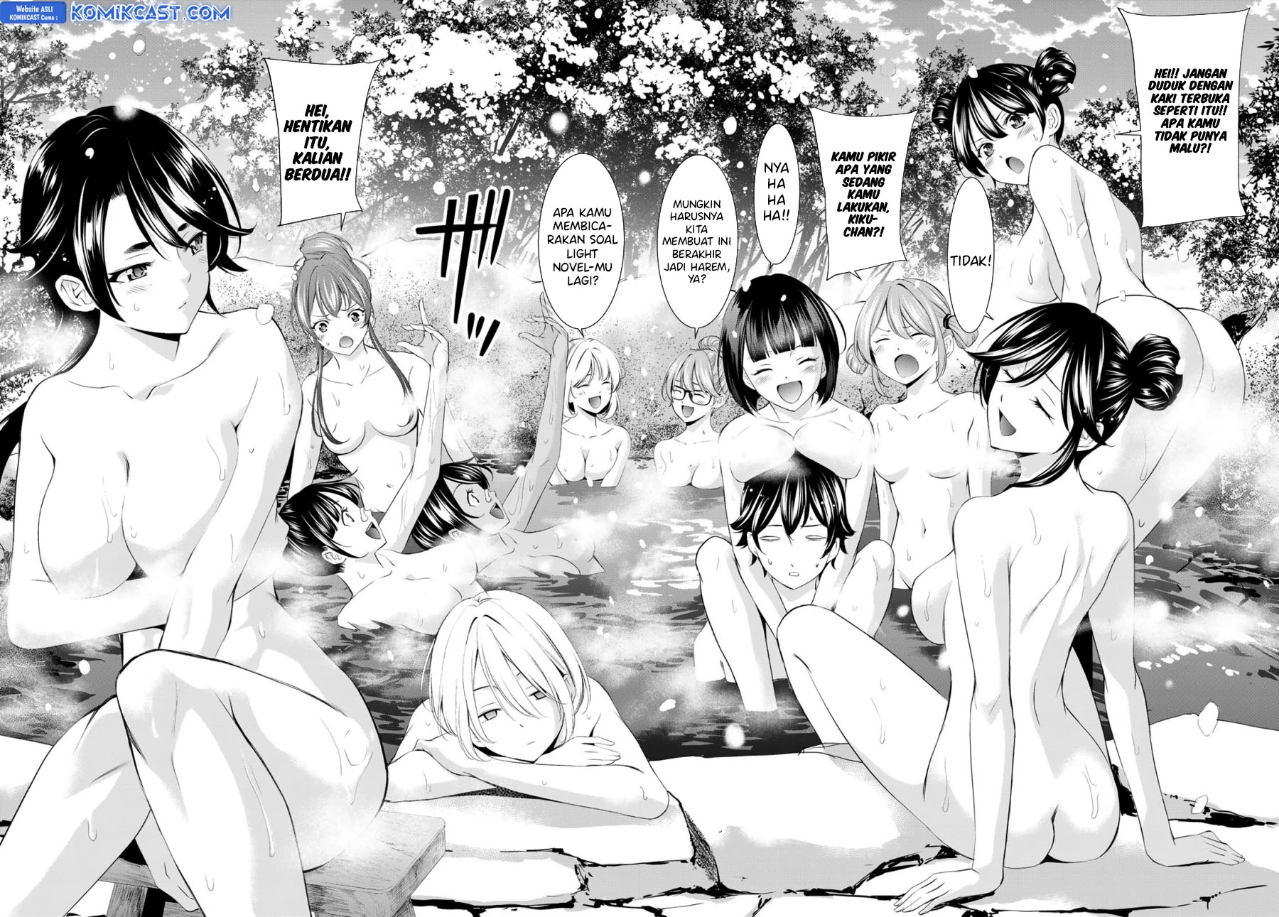 Halaman 15 — Megami no Café Terrace Chapter 186