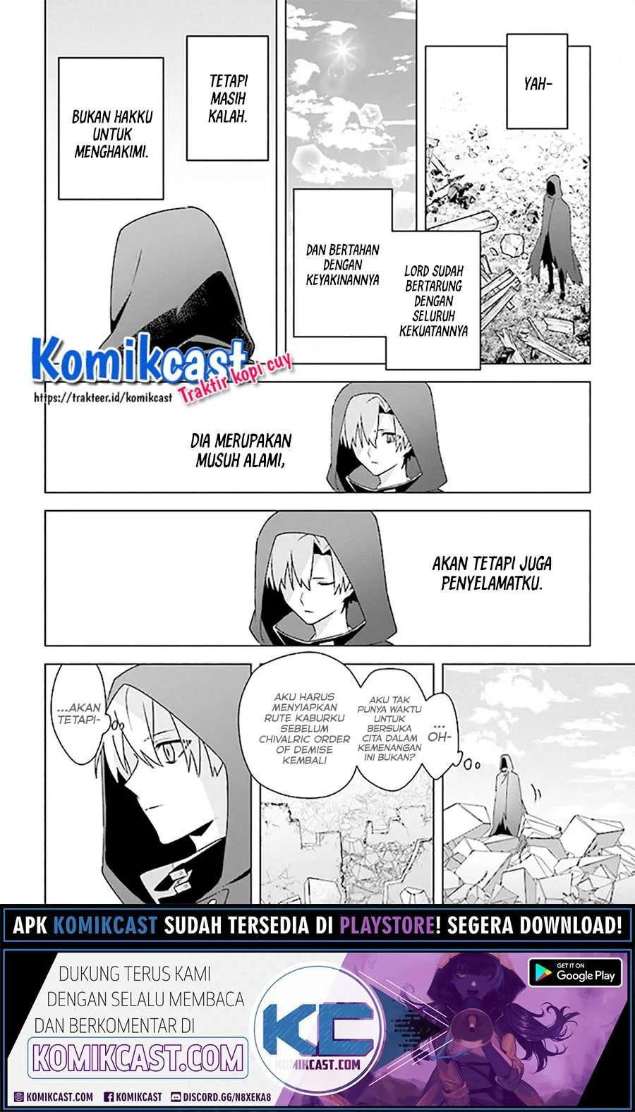 Halaman 24 — Kuraki Kyuuden no Shisha no Ou Chapter 9