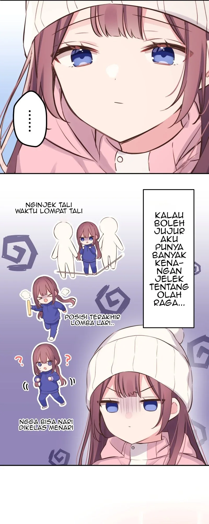 Halaman 4 — Waka-chan Is Flirty Again Chapter 127