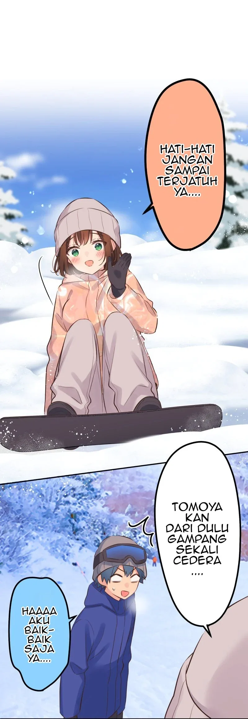 Halaman 10 — Waka-chan Is Flirty Again Chapter 127