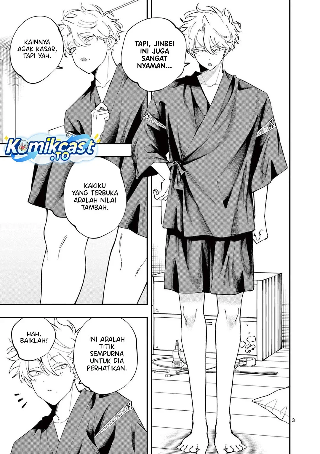 Halaman 4 — Tonari no Seki no Yatsu ga Souiu Me de Mitekuru Chapter 76