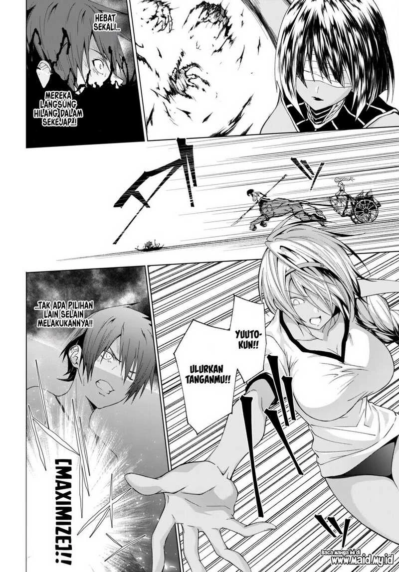 Halaman 5 — Maou Gakuen no Hangyakusha: Jinrui Hatsu no Maou Kouhou, Kenzoku Shoujo to Ouza wo Mezashite Nariagaru Chapter 40