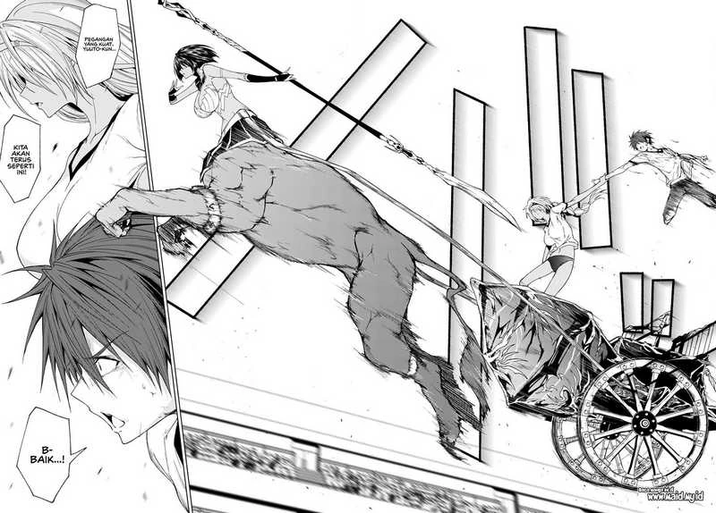 Halaman 7 — Maou Gakuen no Hangyakusha: Jinrui Hatsu no Maou Kouhou, Kenzoku Shoujo to Ouza wo Mezashite Nariagaru Chapter 40