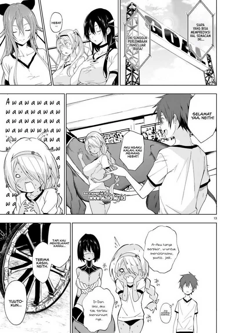 Halaman 11 — Maou Gakuen no Hangyakusha: Jinrui Hatsu no Maou Kouhou, Kenzoku Shoujo to Ouza wo Mezashite Nariagaru Chapter 40