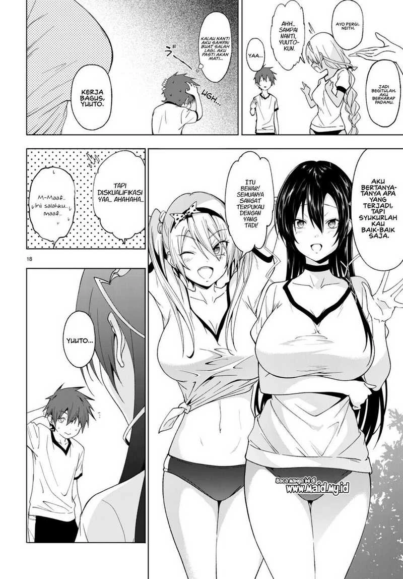 Halaman 16 — Maou Gakuen no Hangyakusha: Jinrui Hatsu no Maou Kouhou, Kenzoku Shoujo to Ouza wo Mezashite Nariagaru Chapter 40