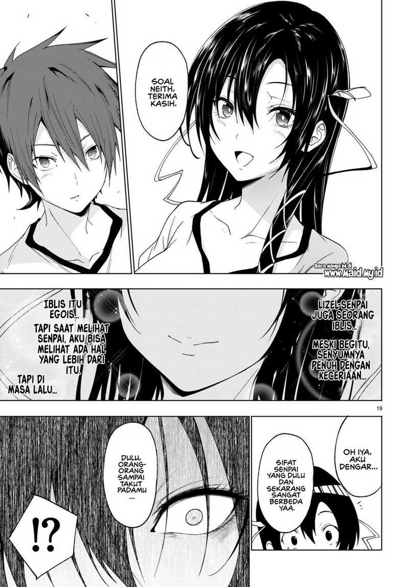 Halaman 17 — Maou Gakuen no Hangyakusha: Jinrui Hatsu no Maou Kouhou, Kenzoku Shoujo to Ouza wo Mezashite Nariagaru Chapter 40