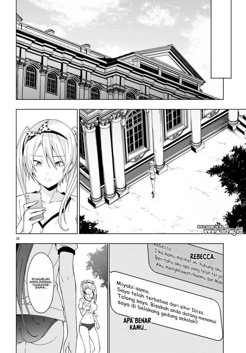Halaman 20 — Maou Gakuen no Hangyakusha: Jinrui Hatsu no Maou Kouhou, Kenzoku Shoujo to Ouza wo Mezashite Nariagaru Chapter 40