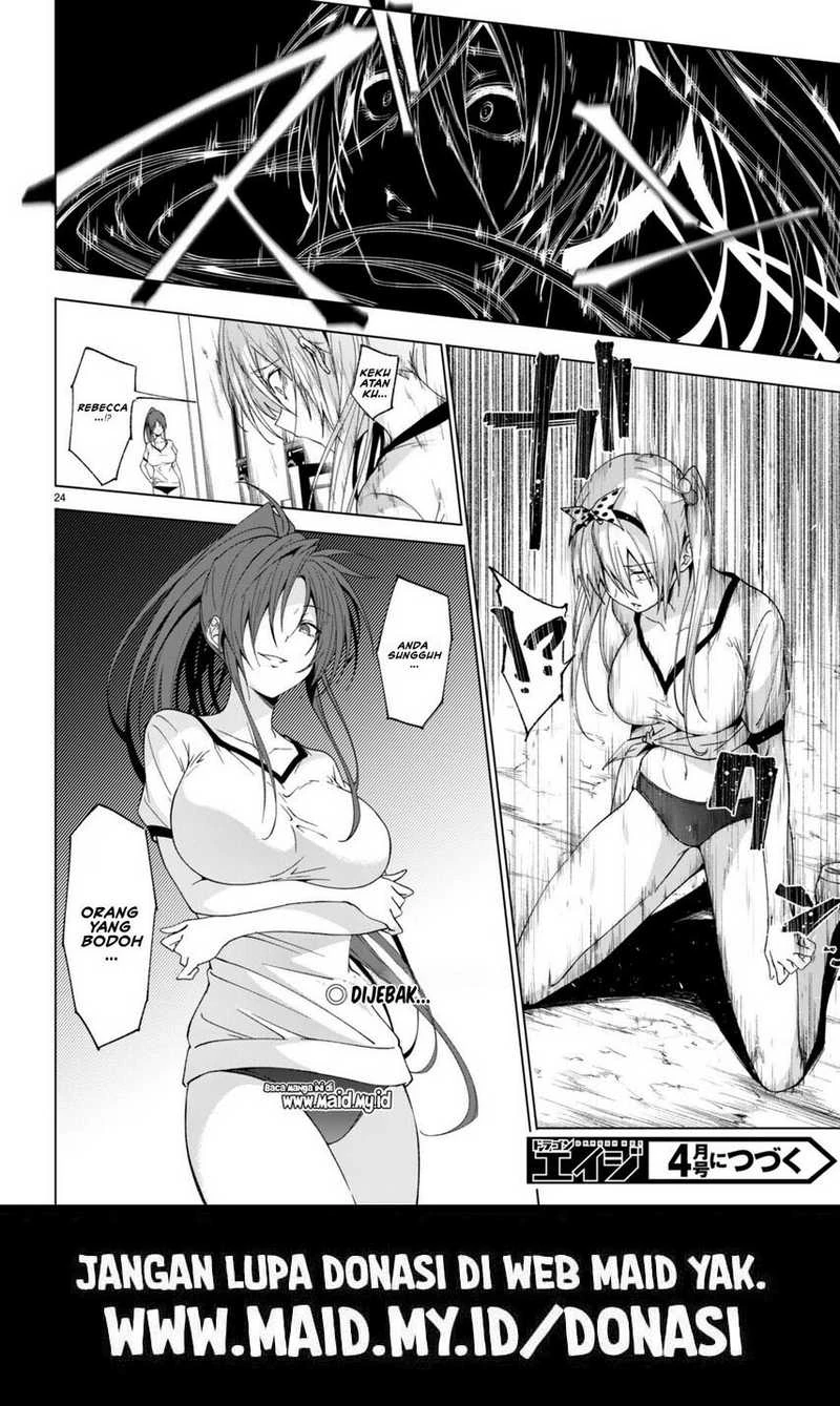 Halaman 22 — Maou Gakuen no Hangyakusha: Jinrui Hatsu no Maou Kouhou, Kenzoku Shoujo to Ouza wo Mezashite Nariagaru Chapter 40