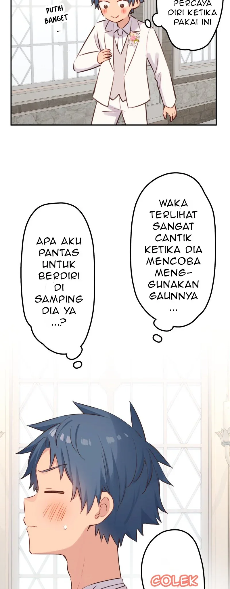 Halaman 4 — Waka-chan Is Flirty Again Chapter 213